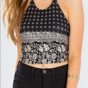 A’GACI Halter Crop Top
